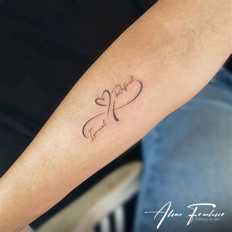 tatuajes de infinito|42 ideas hermosas de Tatuajes infinito con nombres y。